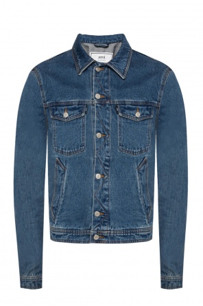Branded denim shirt, zdjęcie 1 Branded denim shirt od Ami Alexandre Mattiussi